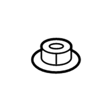 Mopar 6107002AA Nut-HEXAGON FLANGE