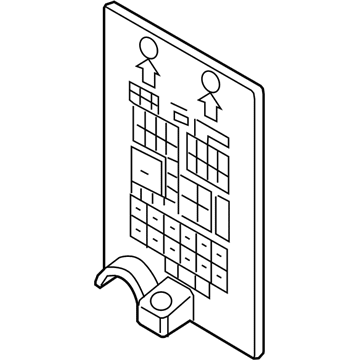 Mopar 68267953AA Cover-Fuse Access