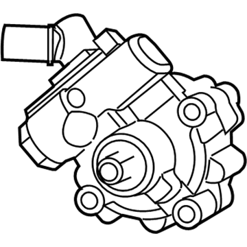 Mopar 5154400AC Power Steering Pump With Pulley