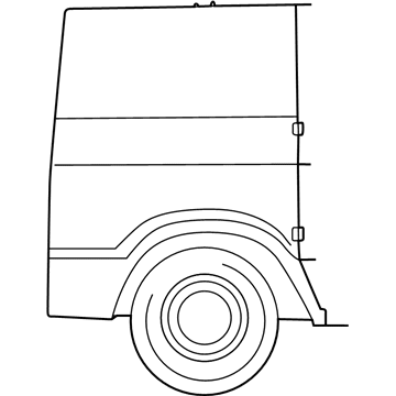 Mopar 55346360AC Panel-Body Side Aperture