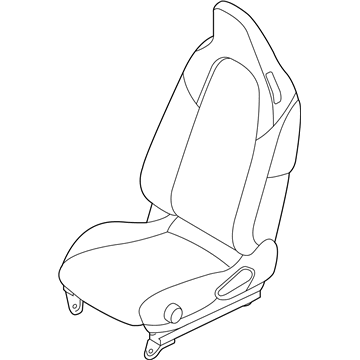 6KH09U0DAA Mopar Front Seat Illustration 1 of 1