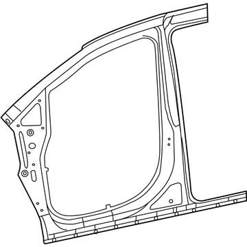 Mopar 68318120AE Panel-Body Side Aperture Outer