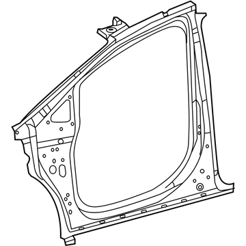 Mopar 68233968AI REINFMNT-Body Side Aperture Front