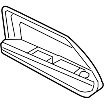 Mopar 1AB501DVAA BOLSTER-Front Door