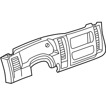 Mopar 5GN881DVAB Bezel-Instrument Cluster