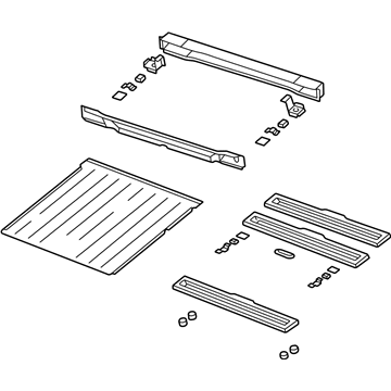 Mopar 55174811AF Pan-Floor