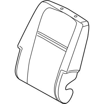 Mopar 5VR95DW1AA Front Seat Back Cover