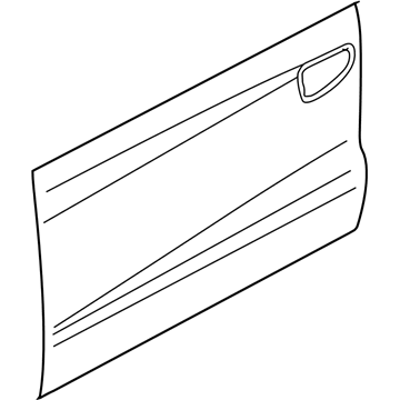 Mopar 55256365 Door-Door Outer