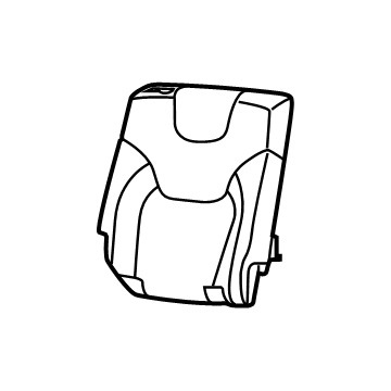 Mopar 6ST12CV5AC Rear Seat Back Cover