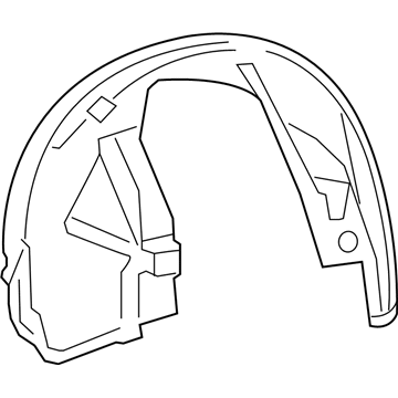 Mopar 68205933AF Shield-Splash