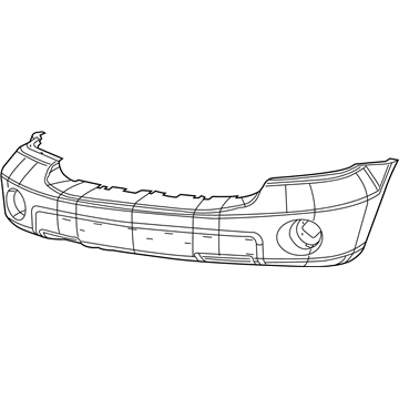 Mopar 68002913AC Front Bumper Cover