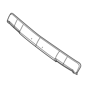 Mopar 68002917AC NERF-FASCIA