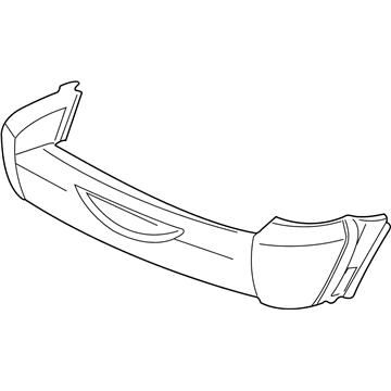 Mopar 5GJ58HS5AE Rear Bumper Cover