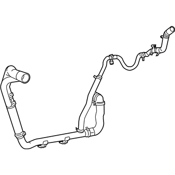 Chrysler Radiator Hose - 68104981AD