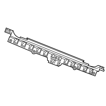 Mopar 68226564AB Bracket-FASCIA Support