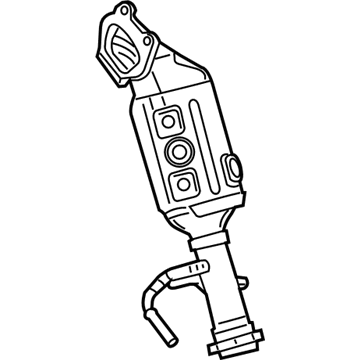 Mopar 68085119AC Converter-Exhaust