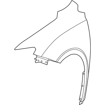 Chrysler Fender - 68372876AC