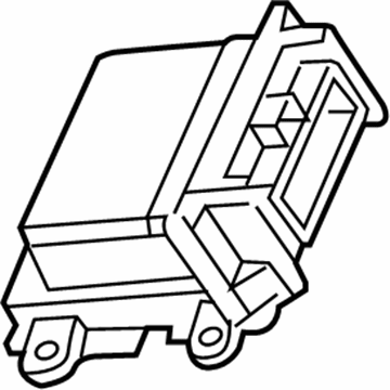 Dodge Ram Wagon Air Bag Control Module - 56043355