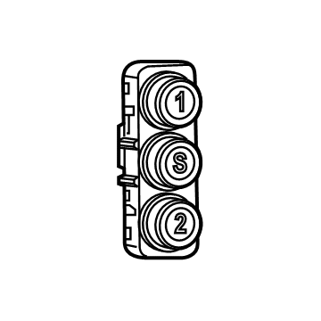 Mopar 68052036AC Memory Selector