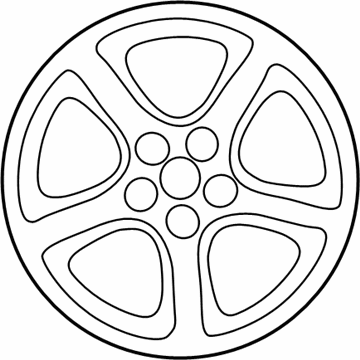 Mopar MR594981 Aluminum Wheel