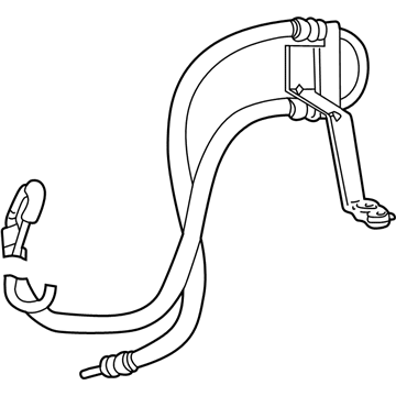 2003 Jeep Liberty Power Steering Hose - 52088714AF