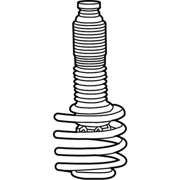 Mopar 68238135AB Front Coil Spring