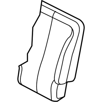 Mopar YN261L5AA Rear Seat Back Cover