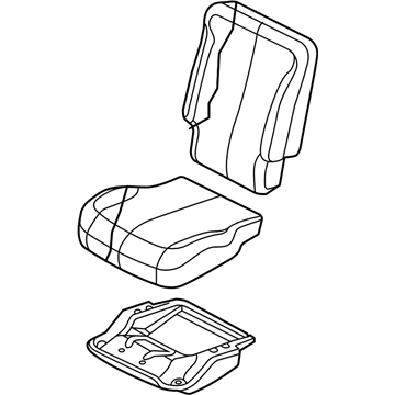 Mopar TS171DVAC Seat-Rear Quad