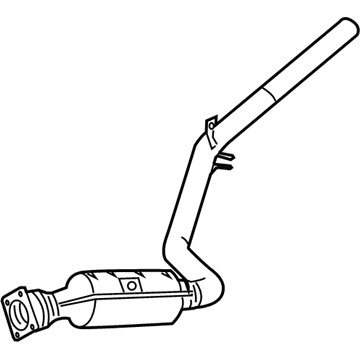 2008 Chrysler Town & Country Exhaust Pipe - 4880742AH