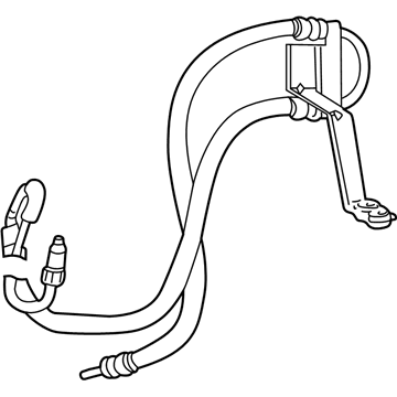 2004 Jeep Liberty Power Steering Hose - 52088726AE