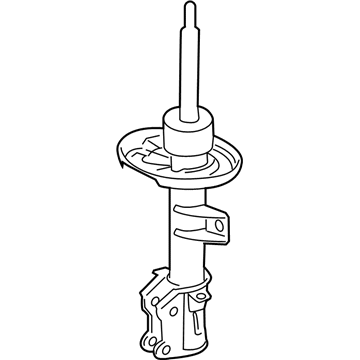 68212222AA Mopar Front suspension Strut Illustration 1 of 1
