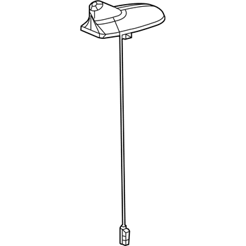 Mopar 5091873AA Antenna-Cable & Base Assembly