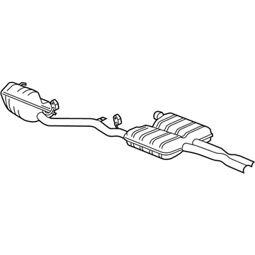 Dodge Challenger Muffler - 68260148AA