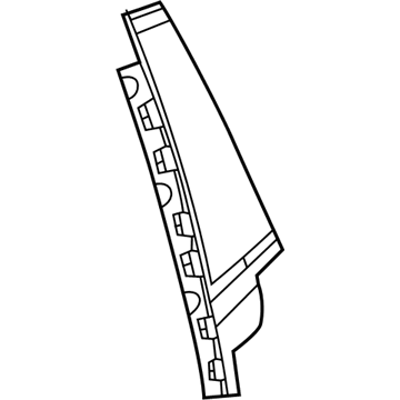 Mopar 68246273AC APPLIQUE-C Pillar