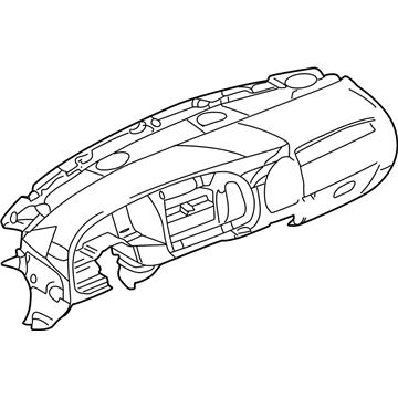 Mopar 5EW19VK9AG Instrument Panel-Instrument