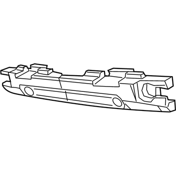Mopar 68223496AA ABSORBER-Front Energy
