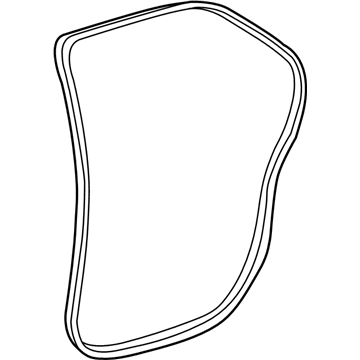 2011 Chrysler 300 Door Seal - 68039976AC