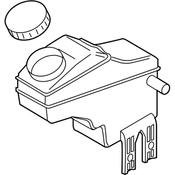 Jeep Brake Master Cylinder Reservoir - 68263135AA