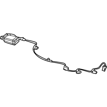 Mopar 5SV15DX9AA Seat Belt Receptacle