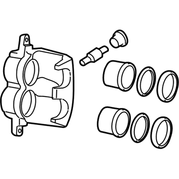 Mopar 68367039AD CALIPER-Disc Brake