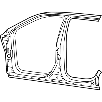 Mopar 68214165AC Panel-Body Side Aperture Outer