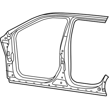 Mopar 68214164AB Panel-Body Side Aperture Outer