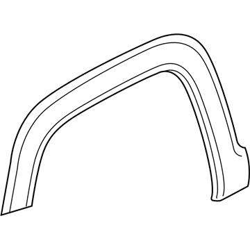 Mopar 5XB64LXHAA Molding-Wheel Flare