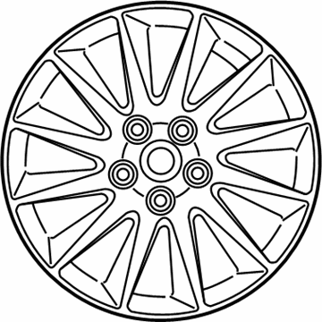 2014 Chrysler 300 Spare Wheel - 1LS51GSAAB