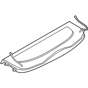 6NQ07LXHAA Mopar Cargo Area Cover Illustration 1 of 1