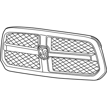 Mopar 5QX141CLAA Grille-Radiator