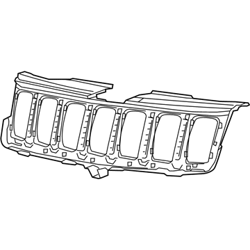 2016 Jeep Grand Cherokee Grille - 68258419AA