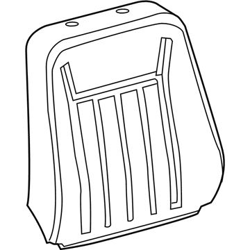 Mopar 5ZC37ND2AA Front Seat Back Cover