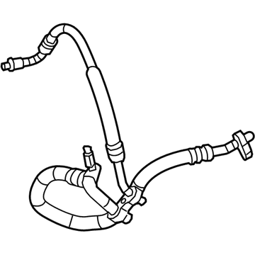 Dodge Dart A/C Hose - 68193947AC