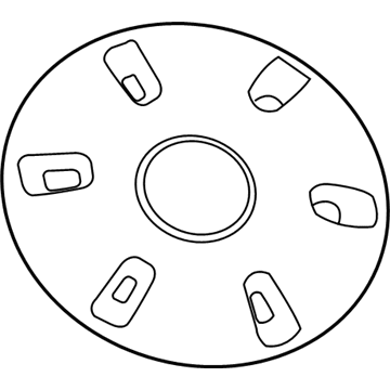 Mopar 68025431AA Wheel Center Cap